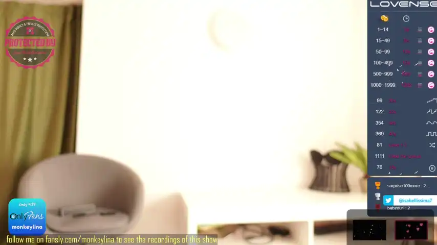 Monkeylina – Chaturbate Live Sex Cam Recording – 2025-04-17 08:06:35