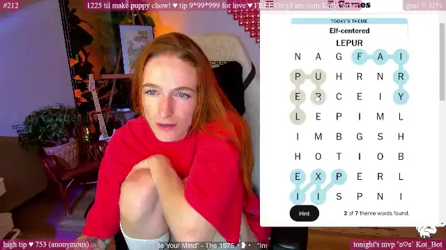 Kittycorner – Myfreecams Live Sex Cam Recording – 2025-05-02 09:44:05